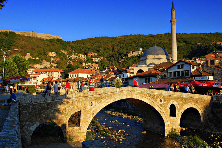 From Tirana: Group Day tour of Prizren & Pristina Kosovo Shared Tour