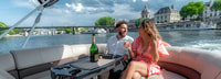 Paris, Private Pontoon Boat Seine River Cruise with Guide - Housity