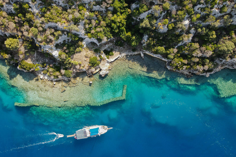 Kas: (Mała grupa) 1-dniowa wycieczka na wyspę Kekova, do Demre i Myry