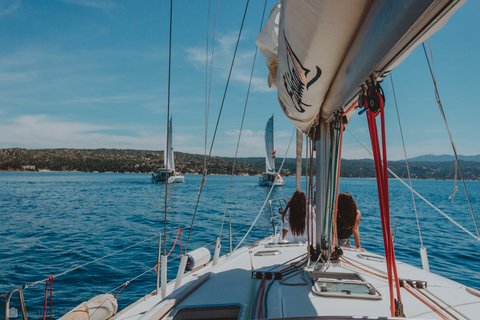 Nikiti: Halkidiki Private Sailing Yacht Cruise with Open Bar