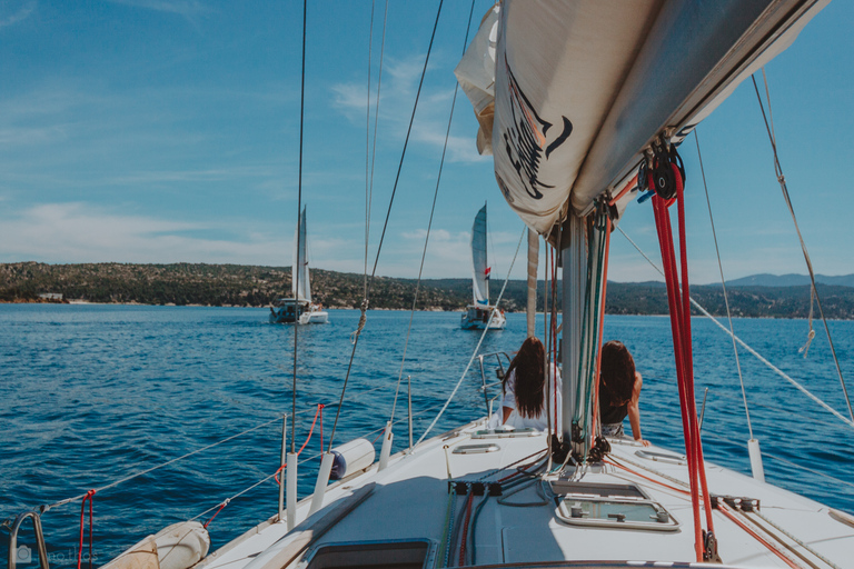 Nikiti: Halkidiki Private Sailing Yacht Cruise with Open Bar