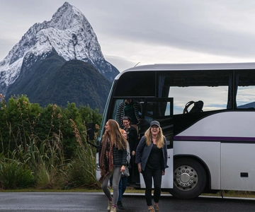 From Te Anau: Milford Sound Coach Tour and Cruise