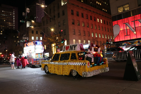 NYC: Åktur med magisk julbelysning i vagn (Upp till 4 vuxna)New York City: Magisk tur med häst och vagn i julbelysning