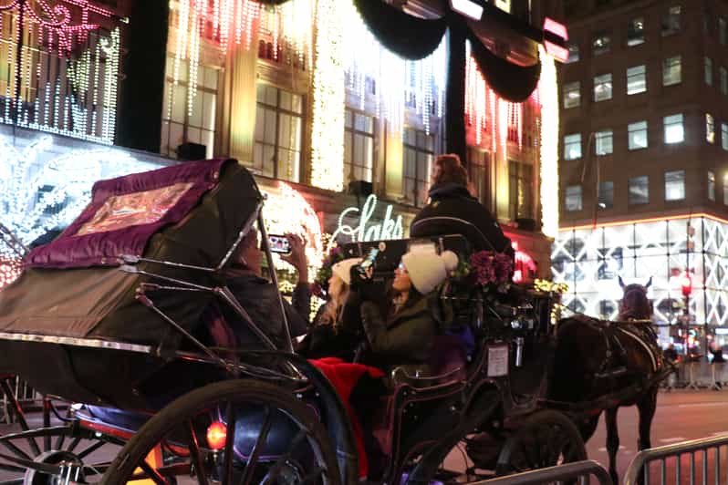 NYC Magical Christmas Lights Carriage Ride (Up to 4 Adults) GetYourGuide