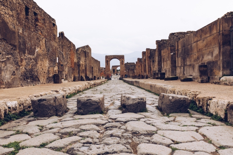 Sorrento: excursión de un día a Pompeya y el Vesubio con bodega