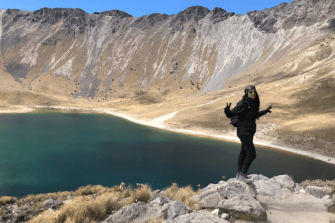 Wandeling Nevado de Toluca: Vulkaanwandeling en TemazcalTour in kleine groep