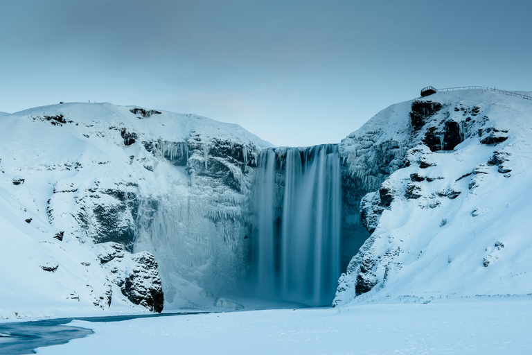 From Reykjavik 2-Day South Coast Tour with Blue Ice Cave Accommodation with Private Bathroom