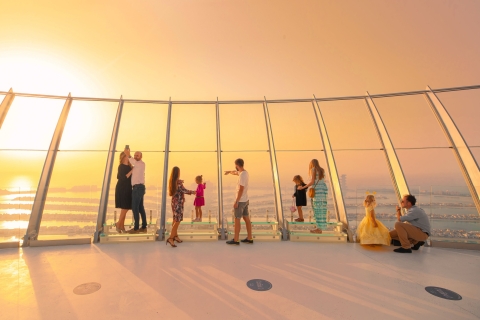 Dubai: Ticket für The View At The Palm ObservatoryStandard-Einlass (Hauptbesuchszeiten)