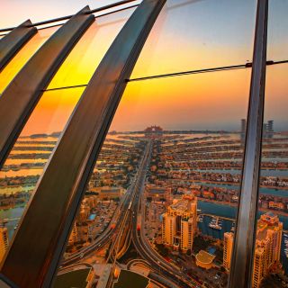 Dubai: Näkymä Palmin observatorion sisäänpääsylippu