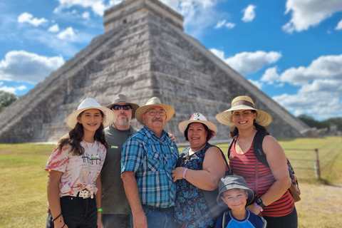 Riviera Maya: Cobá and Chichén Itzá Tour with Cenote & Lunch Private Tour with Pickup