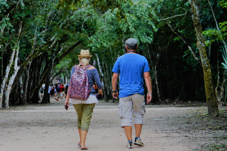 Desde Cancún: Cobá, Tulum y Tradiciones Mayas Visita GuiadaDesde Riviera Maya: Excursión a Cobá, Tulum y Tradiciones Mayas