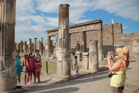 Vanuit Rome: dagtrip naar Pompeii, Positano en AmalfikustOphalen bij hotel