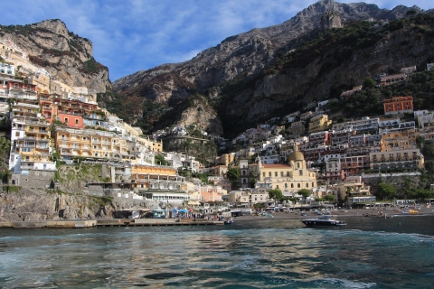 Sorrento: tour en barco por la bahía de Leranto, Positano y Amalfi