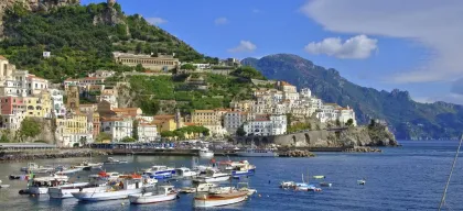 Sorrento: Bucht von Leranto, Positano und Amalfi Bootstour