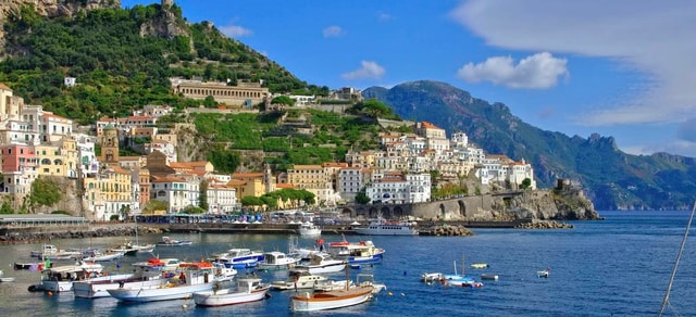 Sorrento: Bay of Ieranto, Positano, and Amalfi Boat Tour