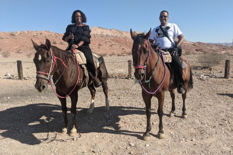 Las Vegas: paardrijtocht in Red Rock CanyonOchtendtour