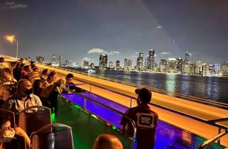 Miami: Big Bus Open-Top-Tour bei Nacht & ortskundiger Guide