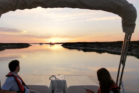 From Faro: Ria Formosa Sunset Boat Trip