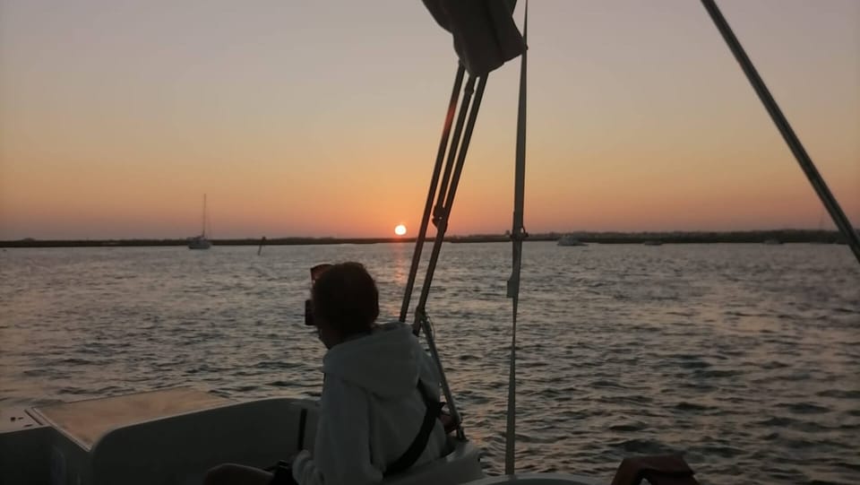 Vanuit Faro Ria Formosa Boottocht Bij Zonsondergang Getyourguide