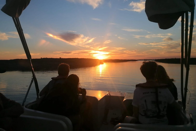From Faro: Ria Formosa Sunset Boat Trip