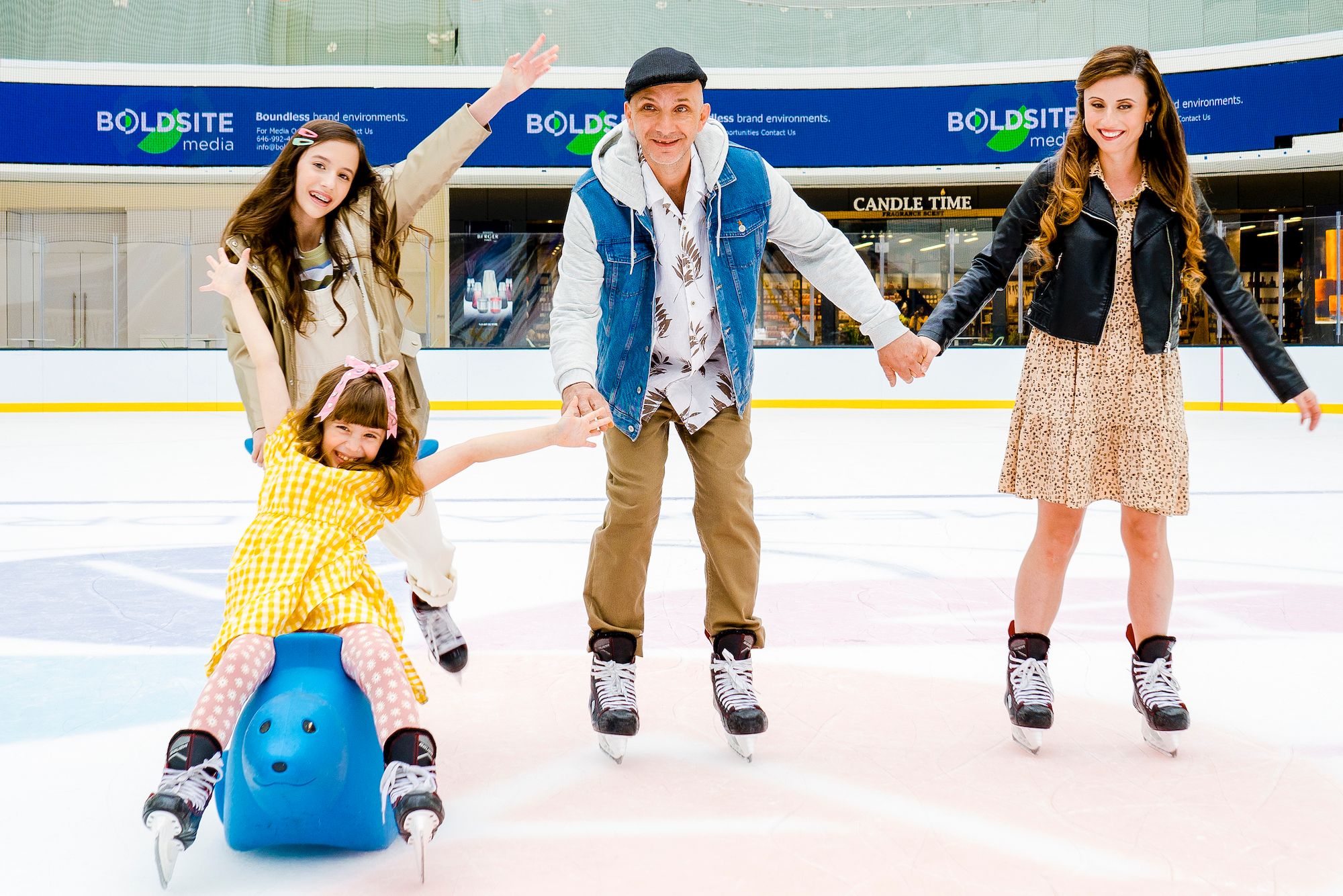 American Dream: Eintrittskarte für die Eislaufhalle
