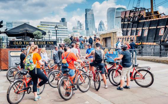 Private Radtour durch London: Highlights, Picknick und königliche Parks