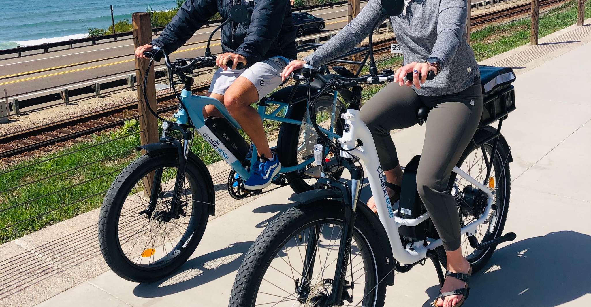 Playa Solana, paseo en bicicleta eléctrica escénica - Hizvo