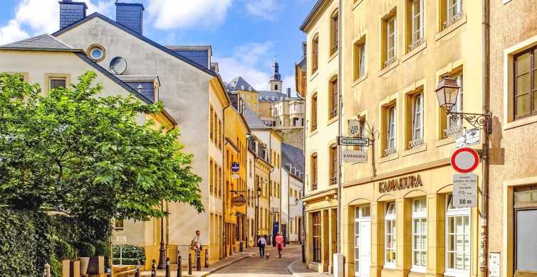 Luxembourg Guided City Walking Tour with Wine Tastings GetYourGuide