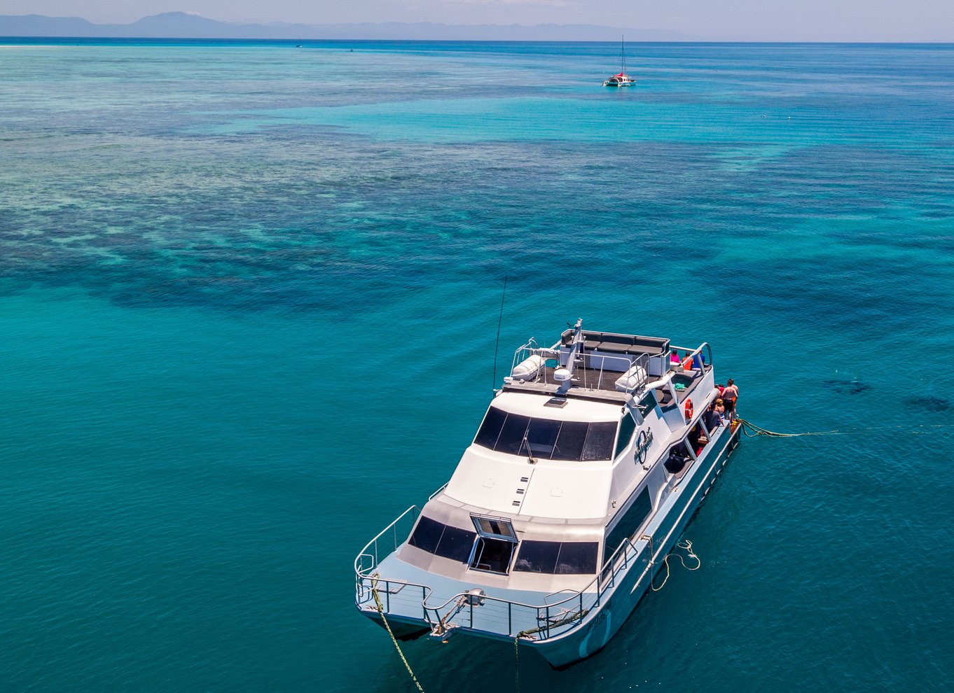 Cairns: Ydre og Coral Cay Snorkel- og dykkerkrydstogt