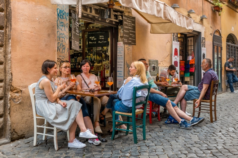 Roma: tour de comida callejera con pizza, tiramisú y café