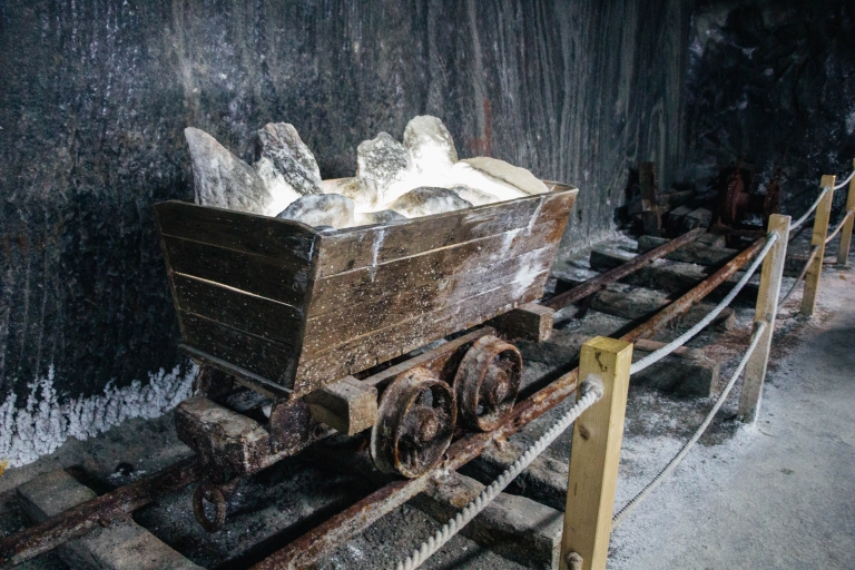 From Krakow: Wieliczka Salt Mine Half-Day Trip with Pickup Guided tour in French