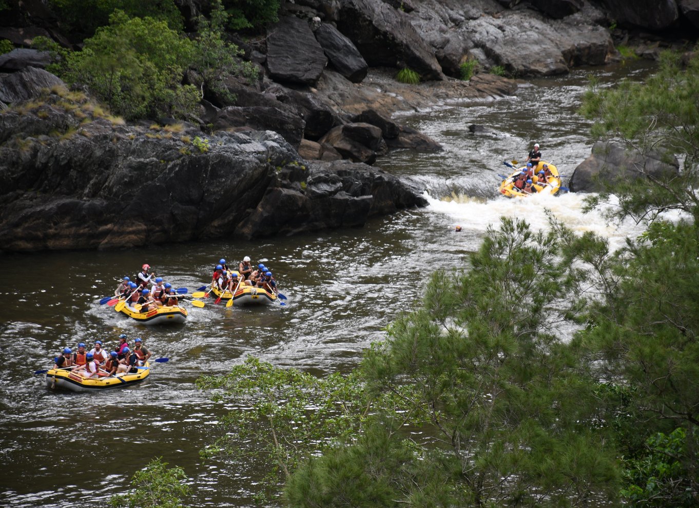 Cairns: Raging Thunder Barron Gorge River Rafting Trip