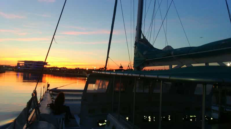 valencia sunset catamaran cruise with sparkling wine