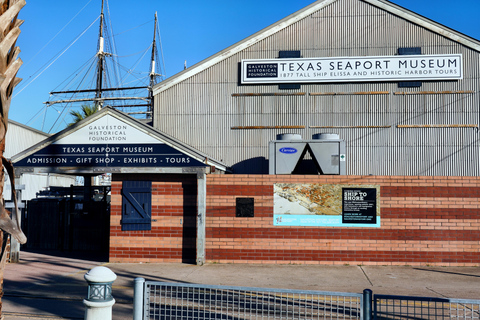 From Houston: Galveston Tour with Tall Ship Elissa Admission