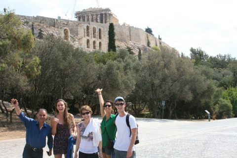 Athene: stadshoogtepunten privétour met tempel van Poseidon
