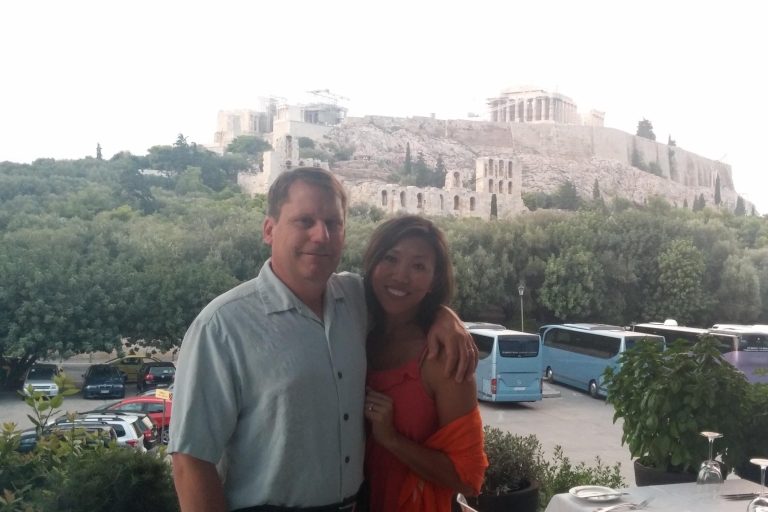 Athene: stadshoogtepunten privétour met tempel van Poseidon