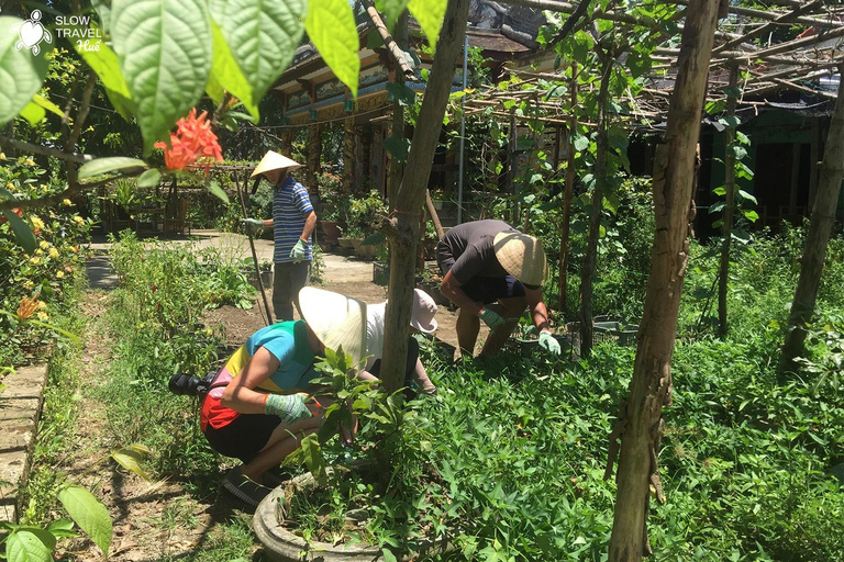 Hue: Thuy Bieu Village Cycling Tour & Perfume River Cruise