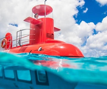 Eden Island: Semi-Submarine Tour in St. Anne Marine Park
