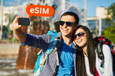Manaus: Plan danych eSIM dla podróżnych w Brazylii1 GB/7 dni
