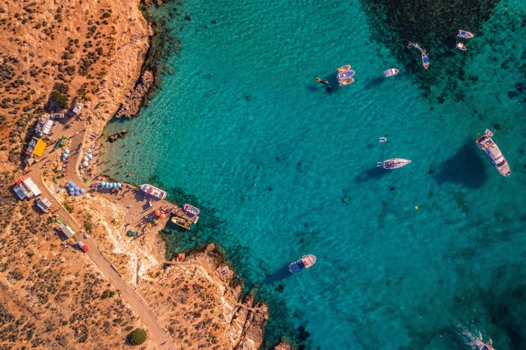 Mellieha: viaje en barco privado a Gozo, Comino y Blue Lagoon