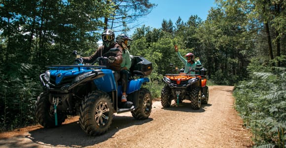 Slunj: Guided Quad Bike Adventure with Natural Scenery