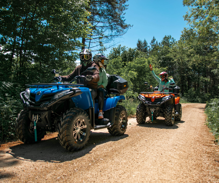 Slunj: Guided Quad Bike Adventure with Natural Scenery