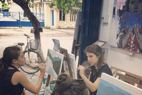 Hoi An : 2 heures de cours de peinture avec un artiste local dans le vieux quartier