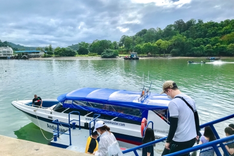 Phi Phi Inseln: Schnellboottransfer nach PhuketEinfache Fahrt: Phi Phi Laemtong Beach nach Phuket mit Hotel Dropoff