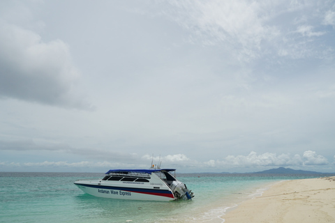 Phi Phi-eilanden: transfer per speedboot naar PhuketEnkele reis: Phi Phi Laemtong Beach naar Phuket met ontmoetingspunt