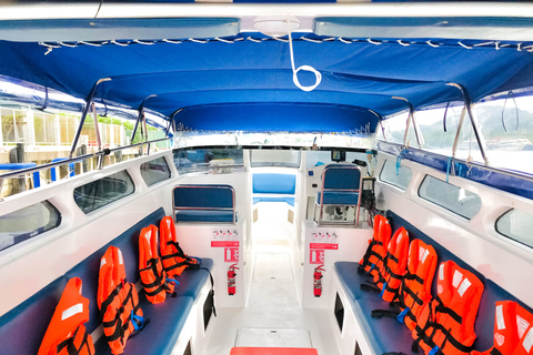 Phi Phi Islands: Speedboat Transfer to Phuket One way: Phi Phi Laemtong Beach to Phuket with Hotel Dropoff