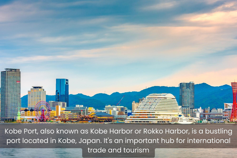 Vanuit Osaka: KOBE 1 dagtour met Engelssprekende chauffeur.