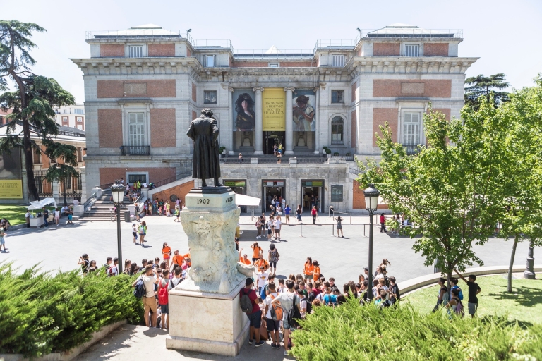 Madrid : Visite guidée du Palais Royal et du Musée du PradoBilingue, anglais de préférence