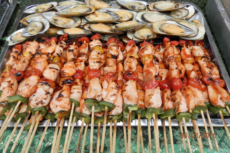 Krabi: 7 Eilanden Zonsondergang Tour met BBQ Diner en SnorkelenOphalen bij hotel in Ao Nang, Krabi, Klong Muang en Tubkaek