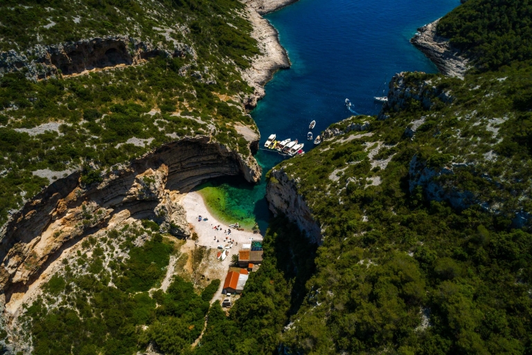 From Split: Private Day Trip to Blue Cave and Islands